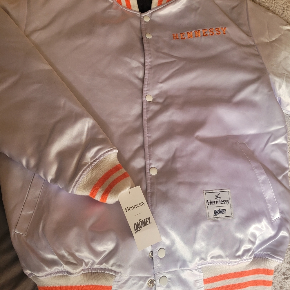 Hennessy Satin Baseball Jacket